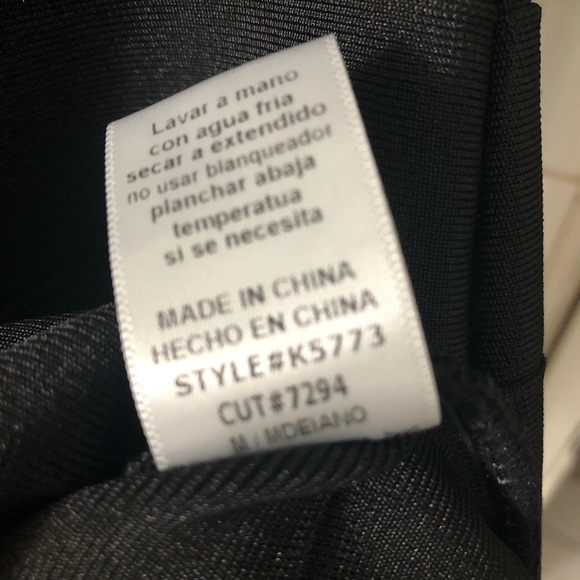 wow couture black bodycon dress bandage size Medium - Picture 5 of 5